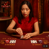 Romibet - Live Baccarat - Real Dealer Casino Game