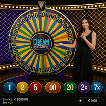 Romibet - Live Dream Catcher - Real Dealer Casino Game